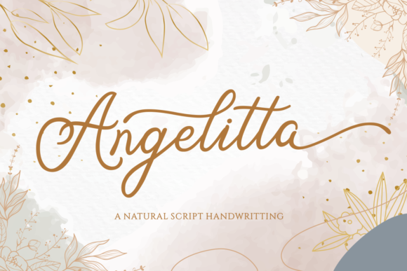 Angelitta: A Handwritten Font for Elegance