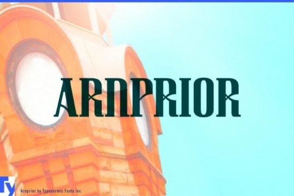 Arnprior: A Modular Display Font for Captivating Designs