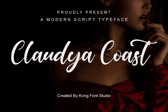 Claudya Coast: Your Modern Script for Playful Branding