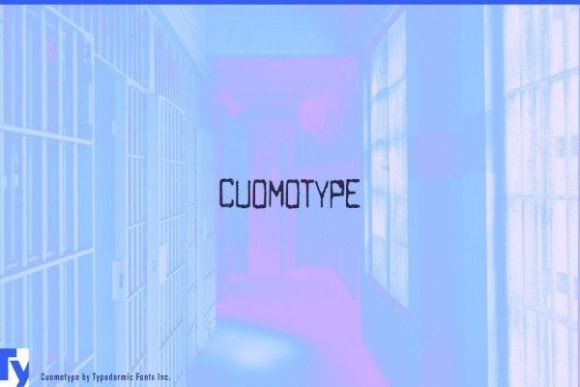 Cuomotype: A Warm, Distressed Display Font