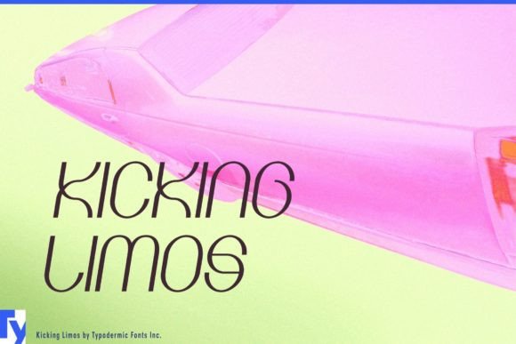 Discover Kicking Limos: A Curvilinear Display Font