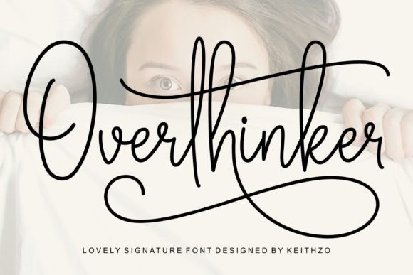 Discover Overthinker: A Sophisticated Script for Elegant Designs
