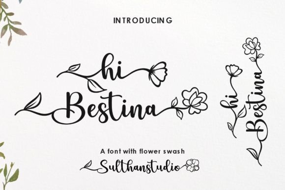 Discover the Charming Hi Bestina Handwritten Font