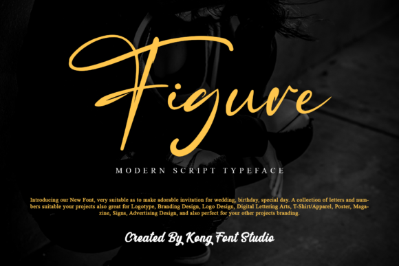 Discover the Modern Playfulness of the Figure Font