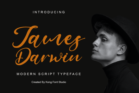 Discover the Playful Charm of James Darwin Font