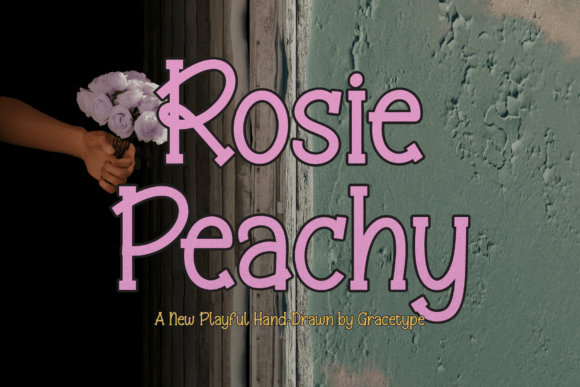 Discover the Sweet Charm of the Rosie Peachy Font