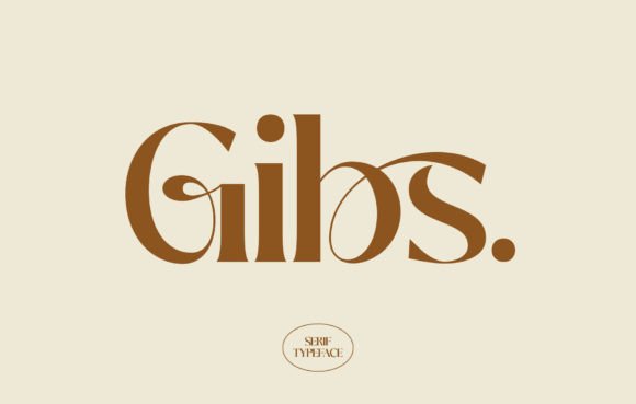 Gibs: A Stylish Serif Font for Modern Design