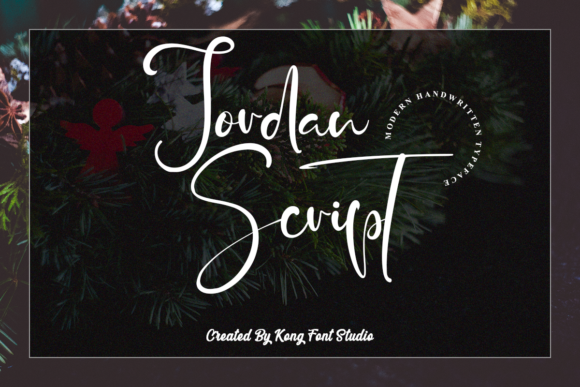 Jordan Script: A Modern Handwritten Font for Creative Projects