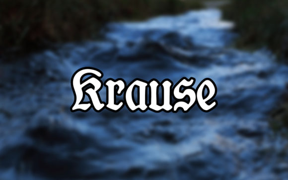 Krause: A Striking Blackletter Font for Bold Designs