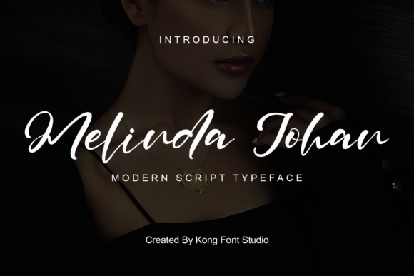 Melinda Johan: A Modern Handwritten Script Font