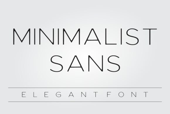 Minimalist Sans: A Clean and Elegant Display Font
