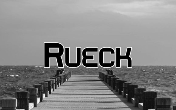 Rueck: A Bold Typeface for Impactful Designs