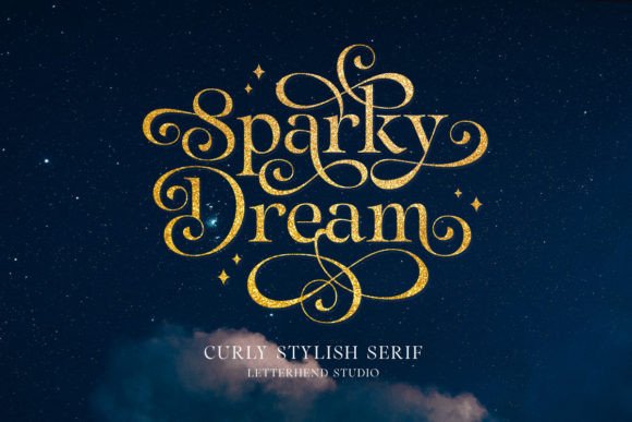 Sparky Dream: Elegant Serif for Timeless Designs