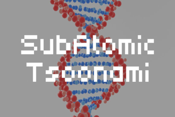 Subatomic Tsoonami: A Classic Display Font for Modern Projects